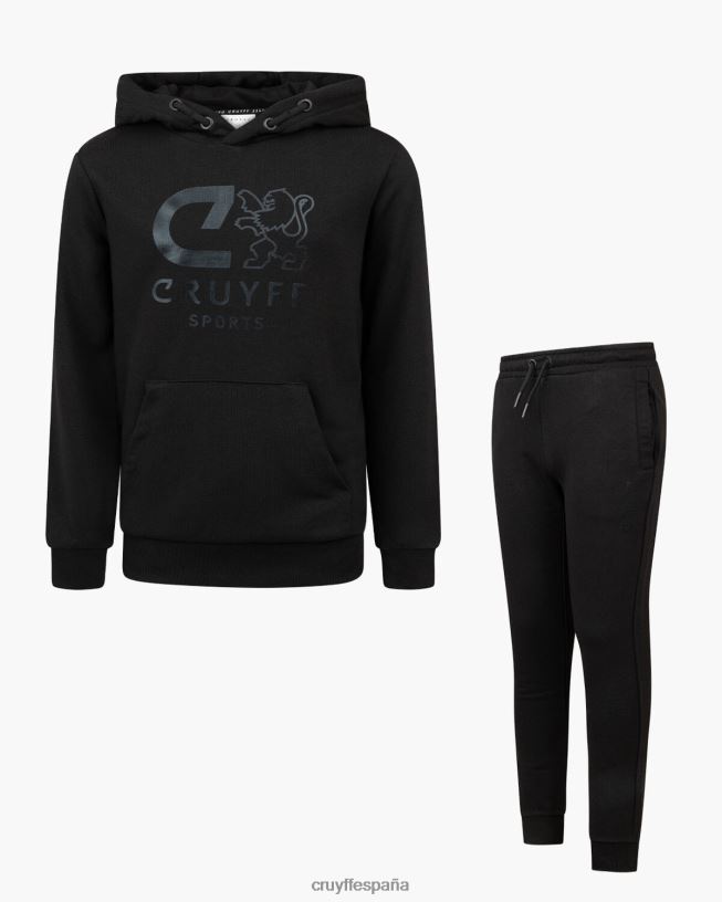 hacer traje Cruyff júnior negro D6DNB1120 trajes