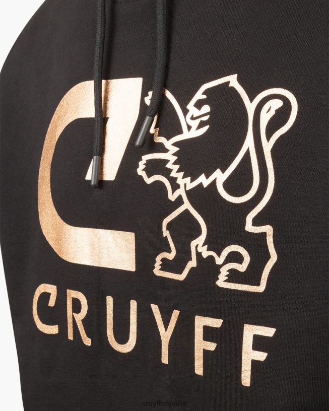 hacer traje Cruyff júnior negro/bronce D6DNB1142 trajes