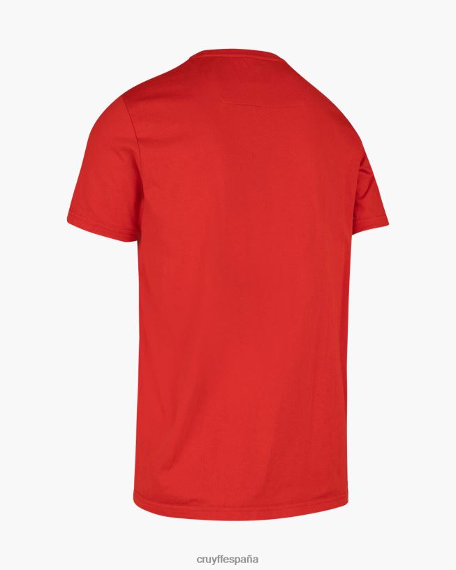hernando tee Cruyff hombres rojo D6DNB892 camiseta