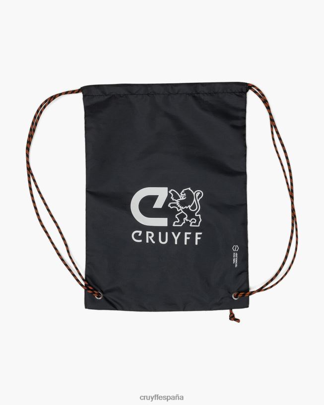 mochila del equipo Cruyff unisexo negro/naranja D6DNB1276 bolsas