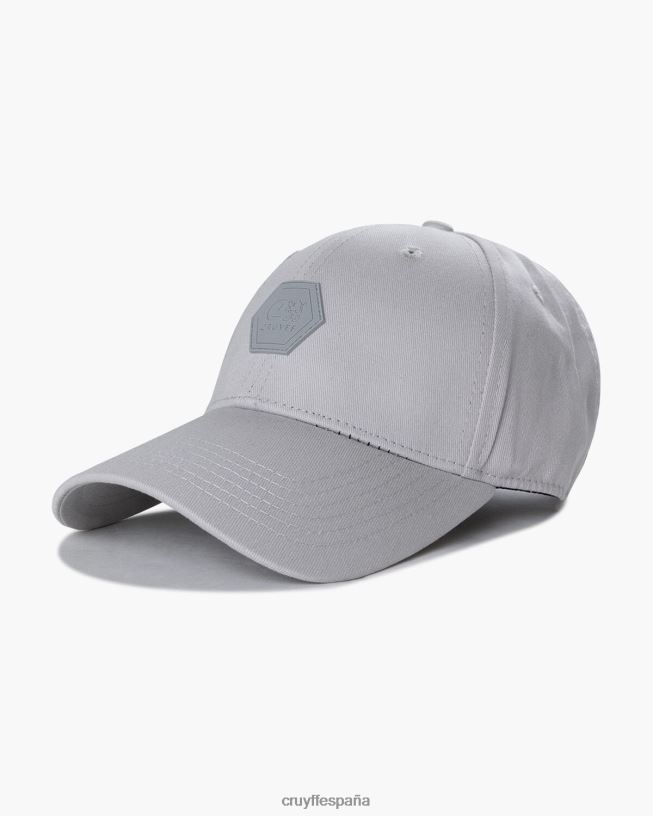 lanzador ayudante Cruyff unisexo gris claro D6DNB1252 gorra