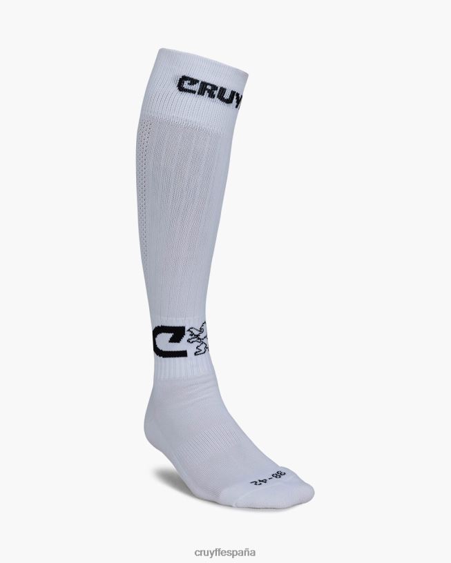calcetines de futbol Cruyff unisexo blanco D6DNB1258 medias