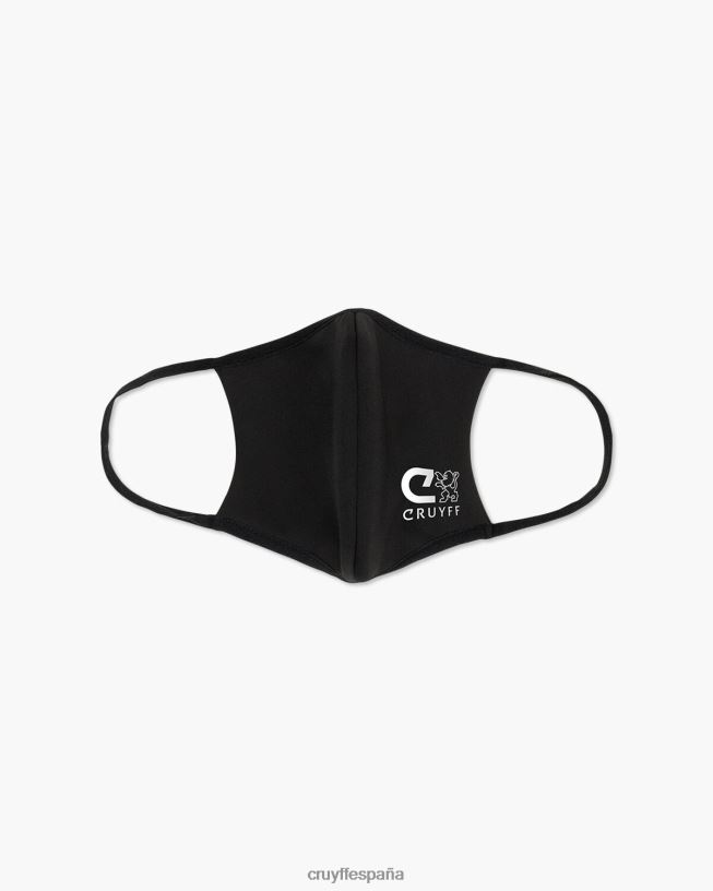 mascarilla Cruyff unisexo negro D6DNB1298 mascarilla