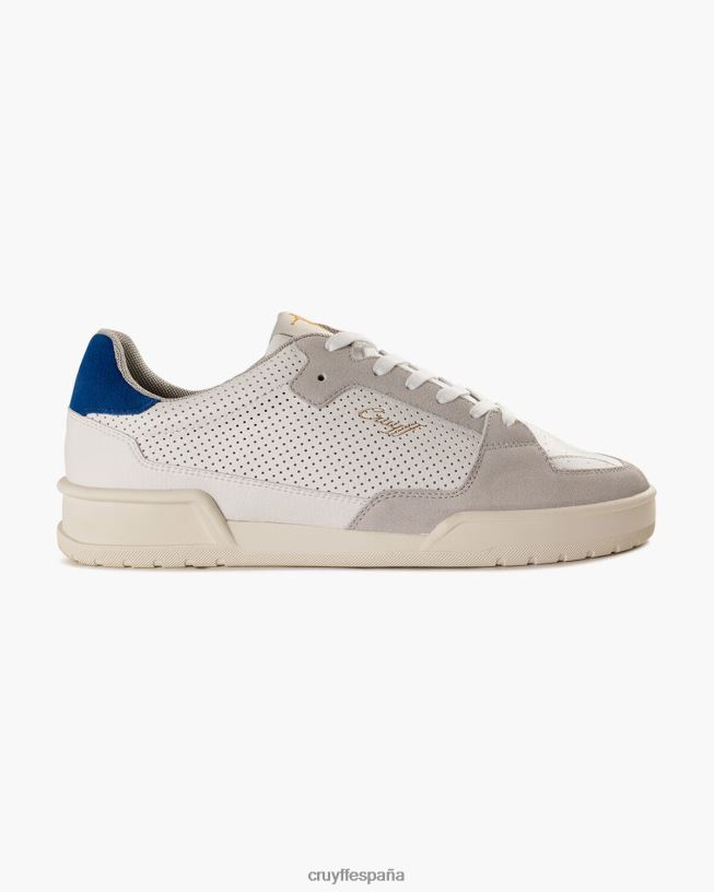 Copa gemela heredada Cruyff hombres blanco azul D6DNB152 zapatillas