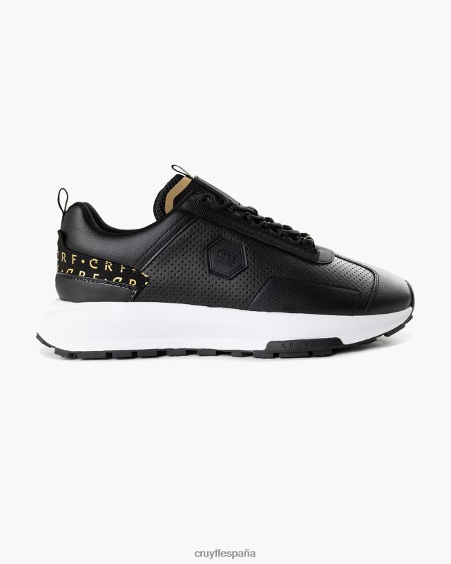subutai Cruyff hombres oro negro D6DNB303 zapatillas