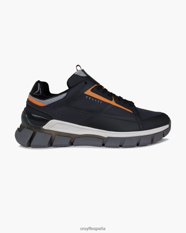todo estrato Cruyff hombres gris/naranja D6DNB921 zapatillas