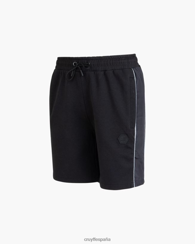 ayudante corto Cruyff hombres negro D6DNB117 bermudas