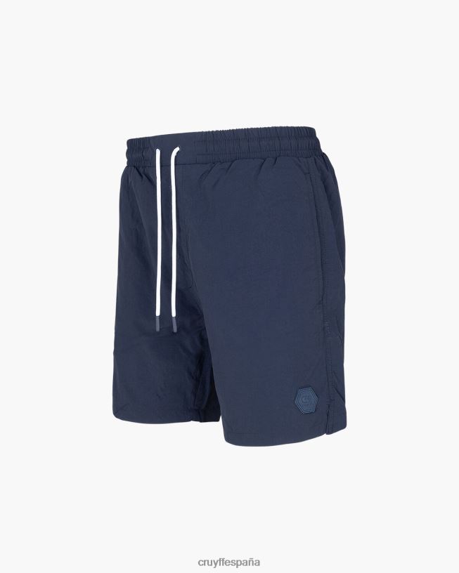 shorts de playa Cruyff hombres azul D6DNB650 bermudas
