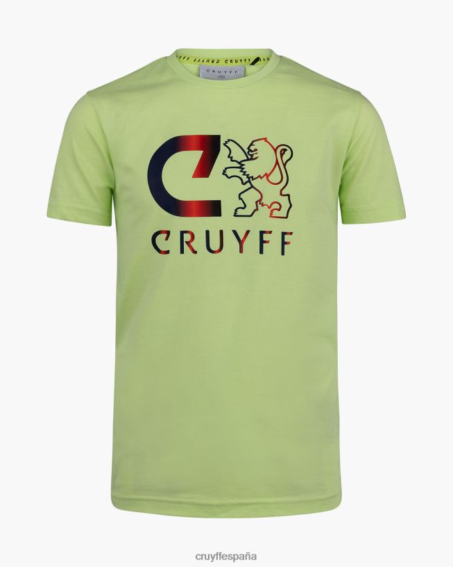 camiseta básica Cruyff hombres amarillo D6DNB1207 camiseta