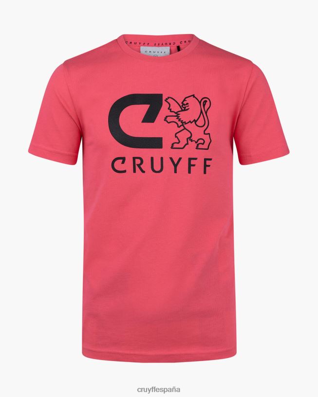 camiseta básica Cruyff hombres rosa D6DNB1206 camiseta