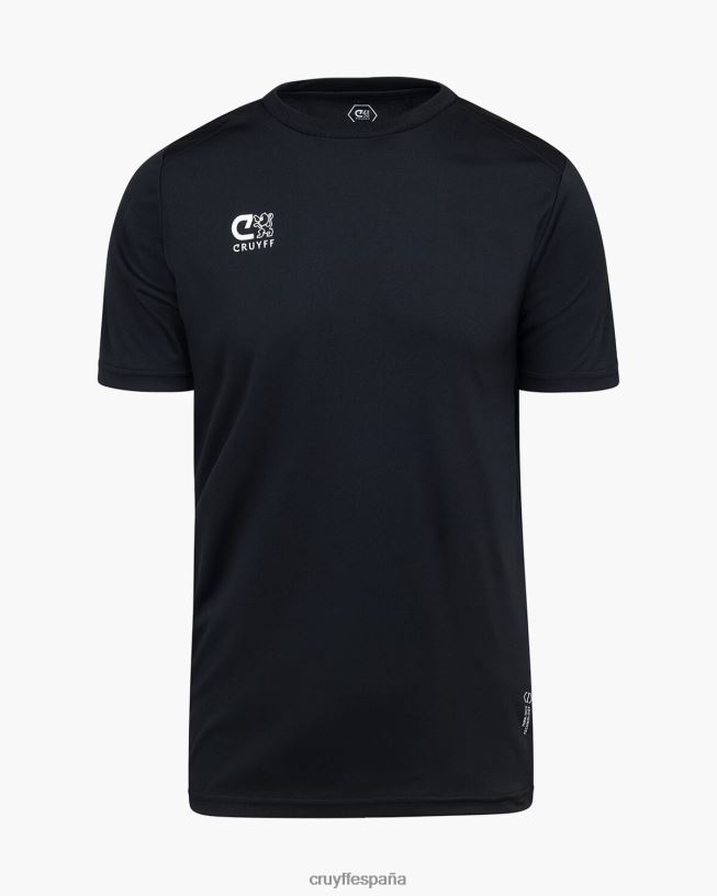 camiseta de entrenamiento Cruyff hombres negro D6DNB646 camiseta