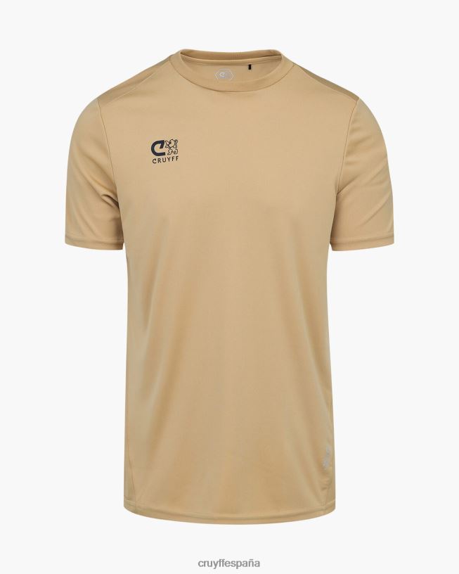 camiseta de entrenamiento Cruyff hombres oro D6DNB633 camiseta