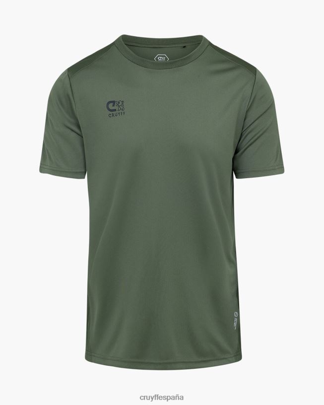 camiseta de entrenamiento Cruyff hombres verde oscuro D6DNB647 camiseta