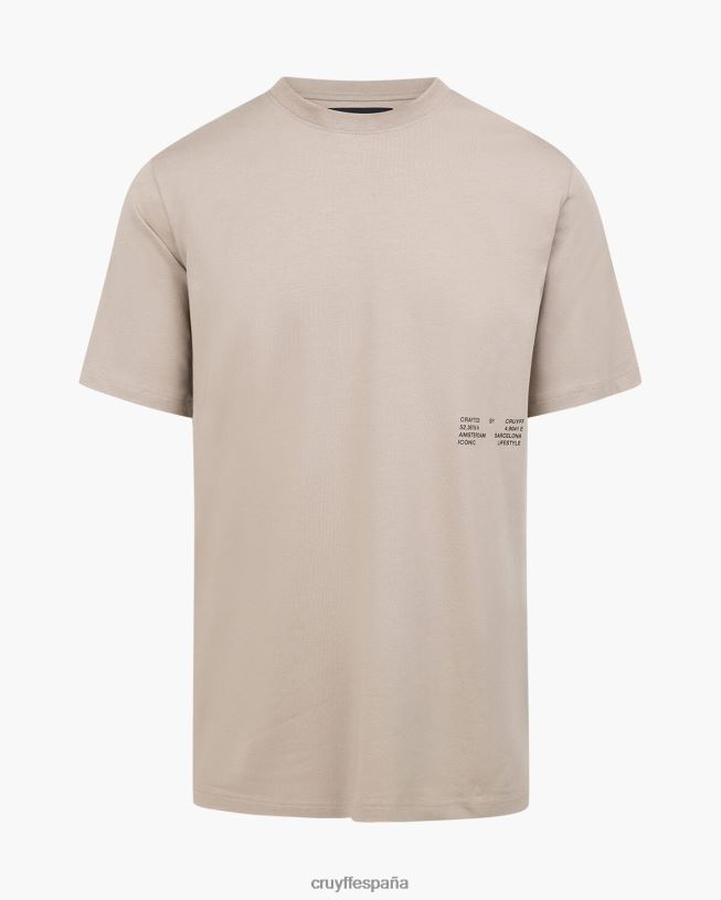 camiseta de mica Cruyff hombres arena D6DNB76 camiseta