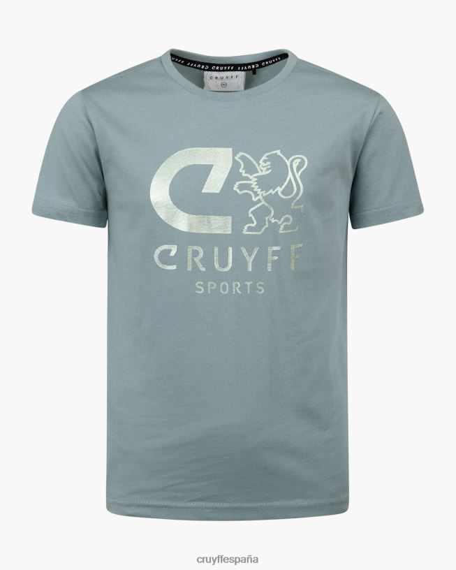 camiseta de refuerzo Cruyff hombres azul D6DNB62 camiseta