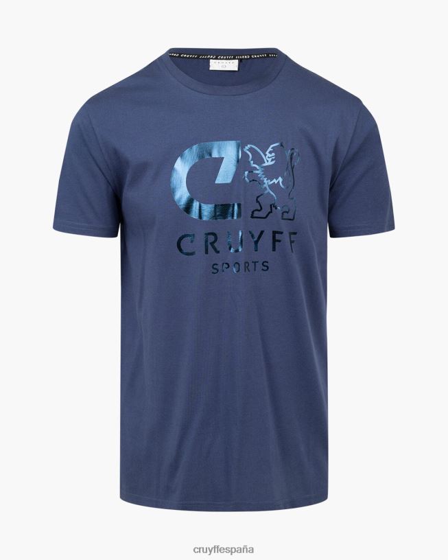 camiseta de refuerzo Cruyff hombres azul real D6DNB29 camiseta