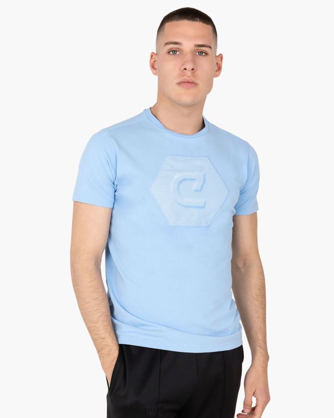 camiseta eduardo Cruyff hombres azul D6DNB693 camiseta