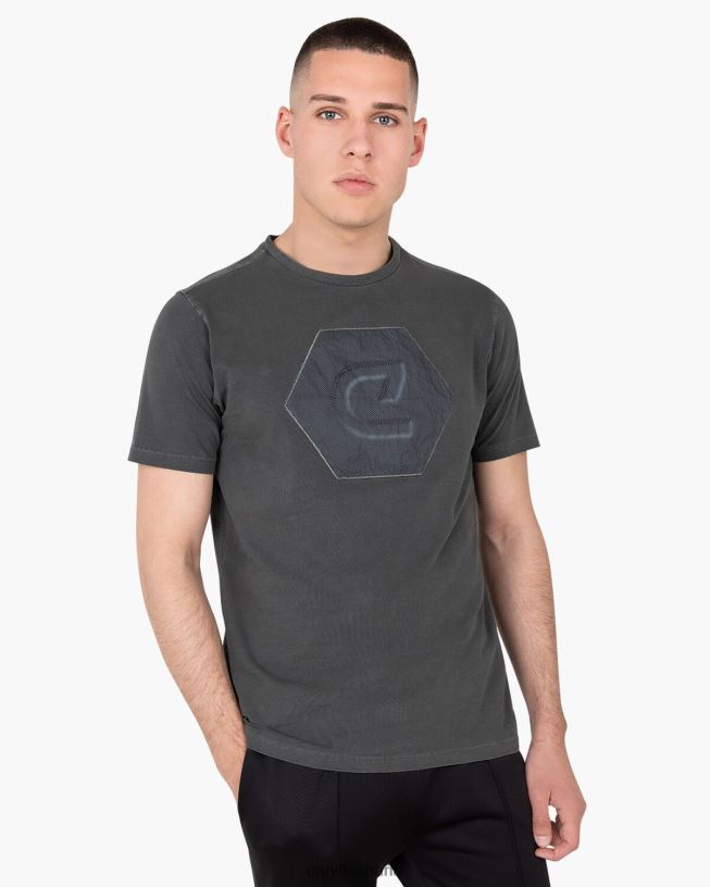 camiseta eduardo Cruyff hombres negro D6DNB695 camiseta