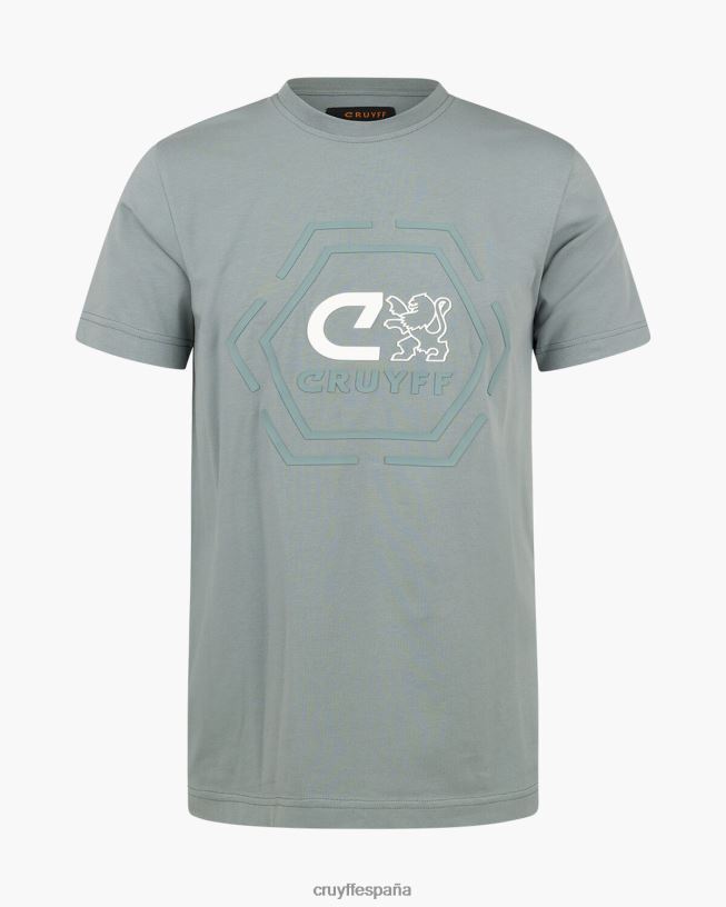 camiseta kane Cruyff hombres plomo azul D6DNB347 camiseta