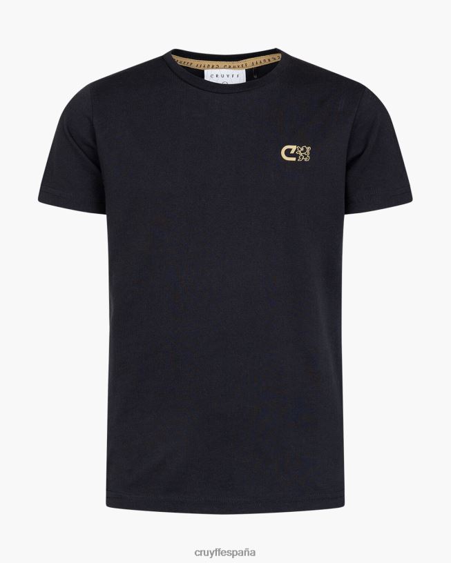 camiseta ruana Cruyff hombres oro D6DNB1140 camiseta