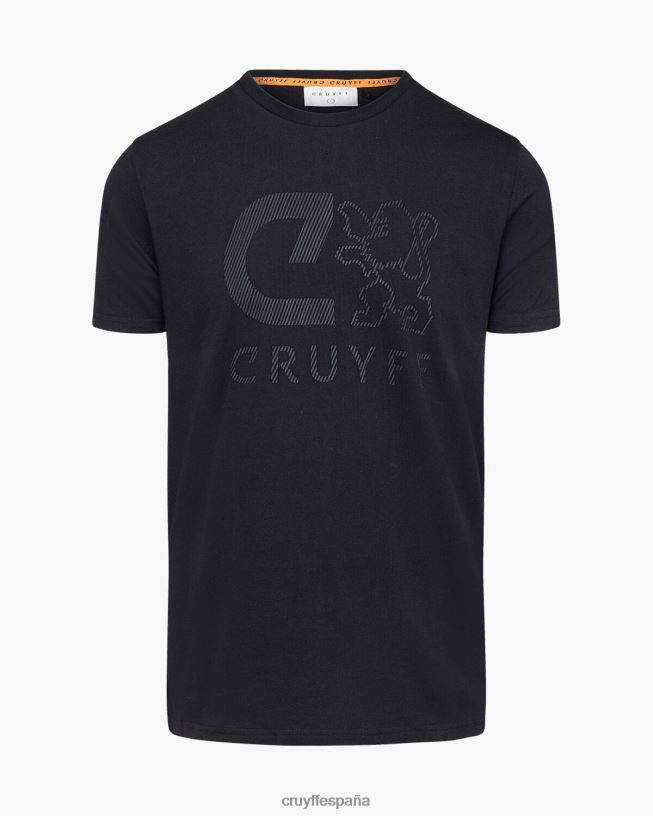 camiseta ximo Cruyff hombres negro D6DNB599 camiseta