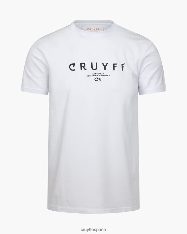 paquete de la ciudad tee ams Cruyff hombres blanco D6DNB640 camiseta