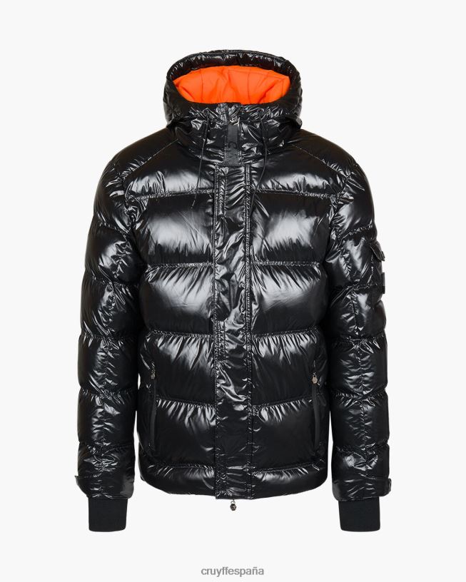 chaqueta acolchada trentini Cruyff hombres negro D6DNB790 chaqueta