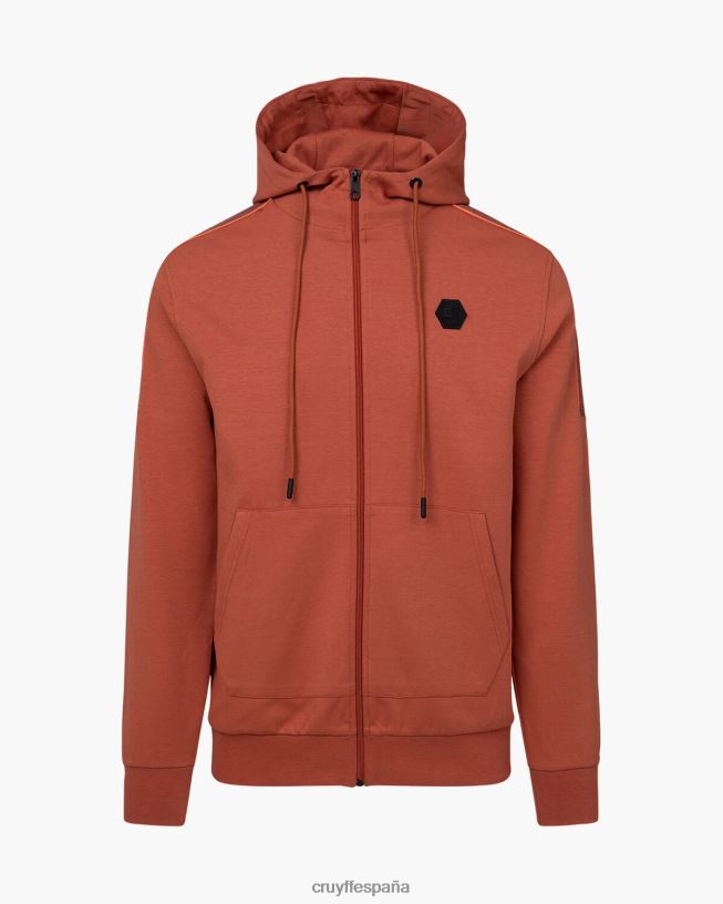 parte superior de la pista de ayuda Cruyff hombres desierto marrón D6DNB226 chaqueta