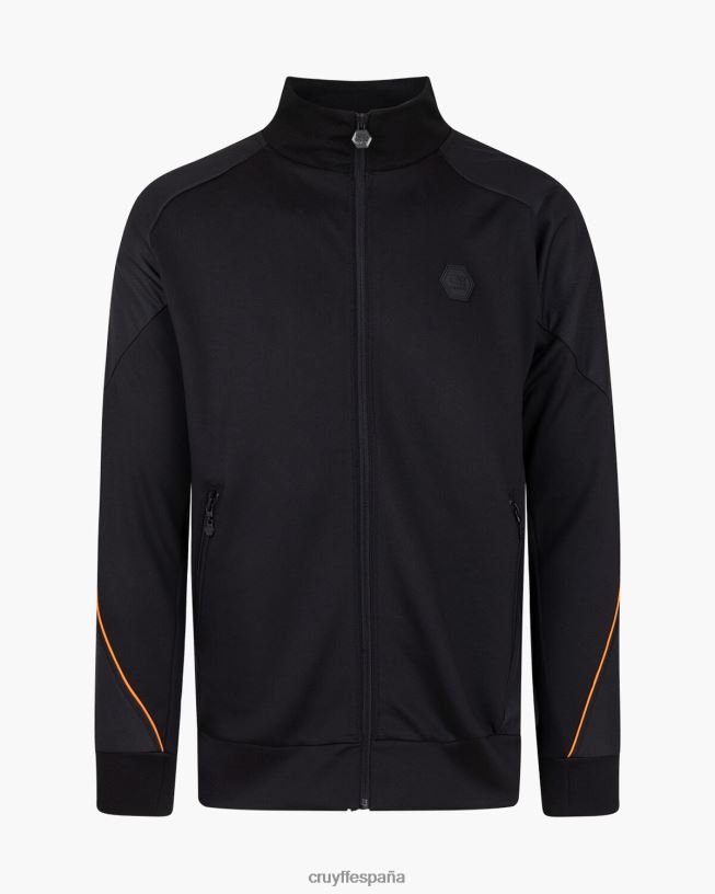 parte superior de la pista saúl Cruyff hombres negro D6DNB732 chaqueta