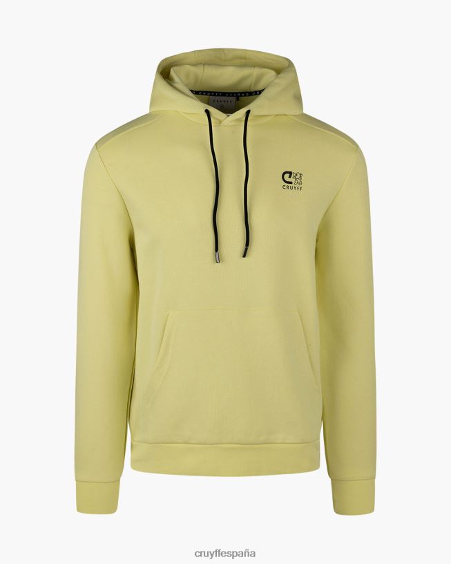 joaquim sudadera con capucha Cruyff hombres amarillo D6DNB753 sudadera
