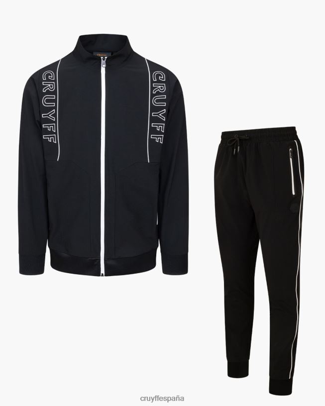 chándal dex Cruyff hombres negro D6DNB274 trajes