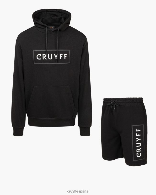 chándal kai Cruyff hombres negro D6DNB79 trajes