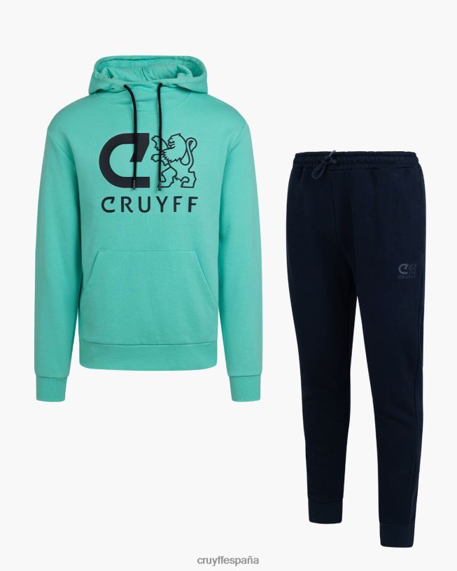 hacer traje Cruyff hombres cacatúa/marina D6DNB538 trajes