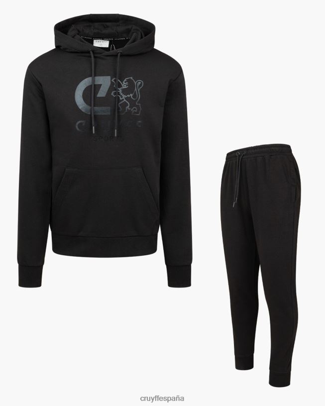 hacer traje Cruyff hombres negro D6DNB331 trajes