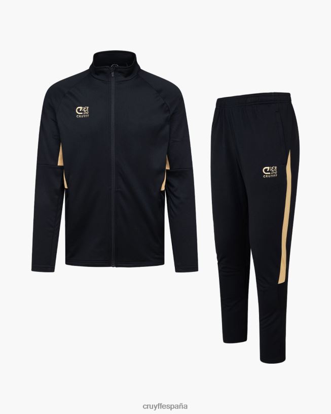 traje de giro tecnológico Cruyff hombres oro negro D6DNB691 trajes