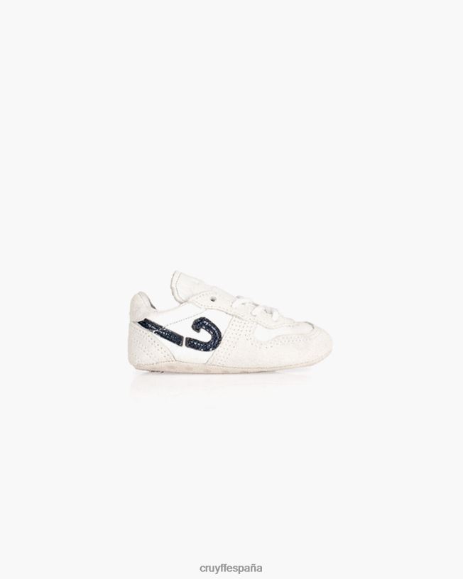 faas jr. Cruyff júnior blanco azul D6DNB1222 zapatos