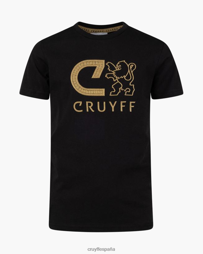 camiseta audaz Cruyff júnior negro D6DNB1130 camiseta