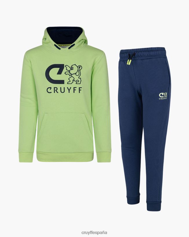hacer traje Cruyff júnior amarillo azul D6DNB1182 trajes