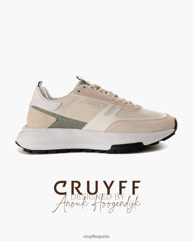 ambruzia Cruyff mujer blanco verde D6DNB952 zapatillas
