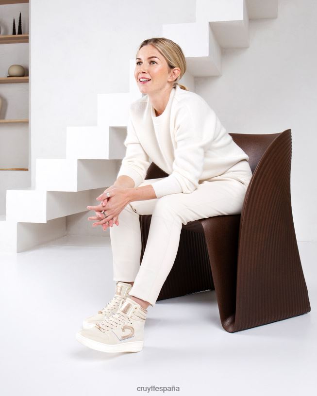 campo alto lux Cruyff mujer crema D6DNB1070 zapatillas