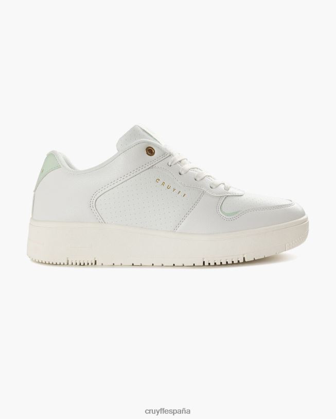 interior real Cruyff mujer blanco verde D6DNB945 zapatillas
