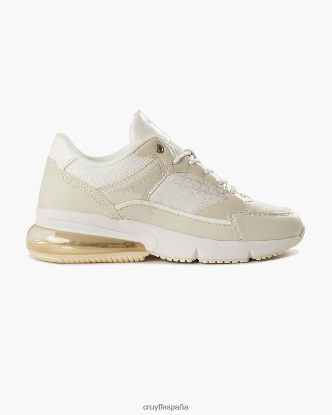 lujo de diamante Cruyff mujer crema D6DNB966 zapatillas