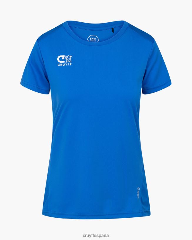 camiseta de entrenamiento Cruyff mujer azul D6DNB1018 camisa