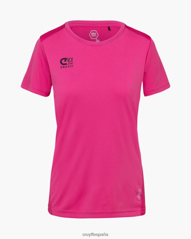 camiseta de entrenamiento Cruyff mujer púrpura D6DNB1019 camisa