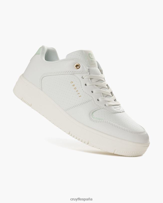 interior real Cruyff mujer blanco verde D6DNB945 zapatillas