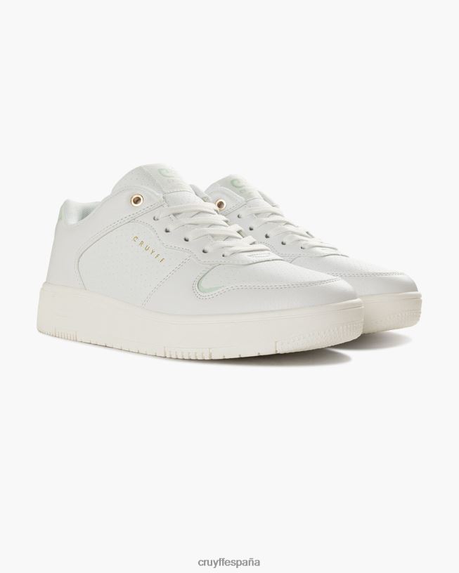 interior real Cruyff mujer blanco verde D6DNB945 zapatillas