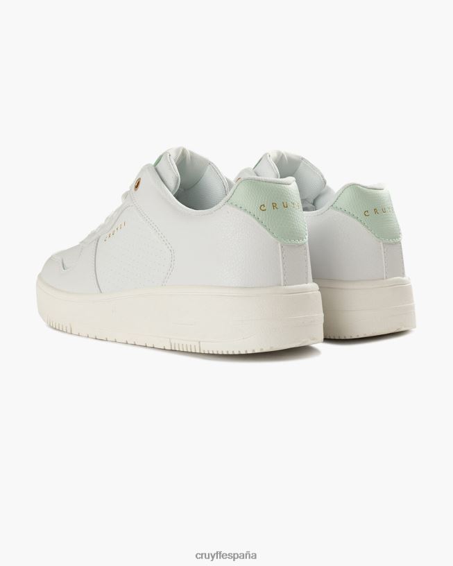 interior real Cruyff mujer blanco verde D6DNB945 zapatillas
