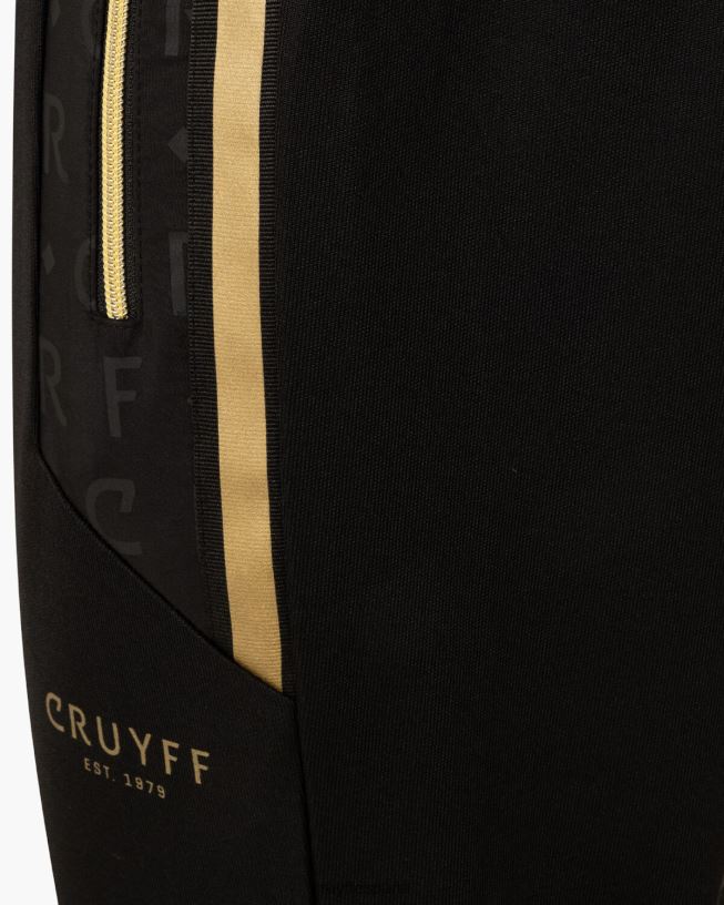 jake corto Cruyff hombres oro negro D6DNB18 bermudas