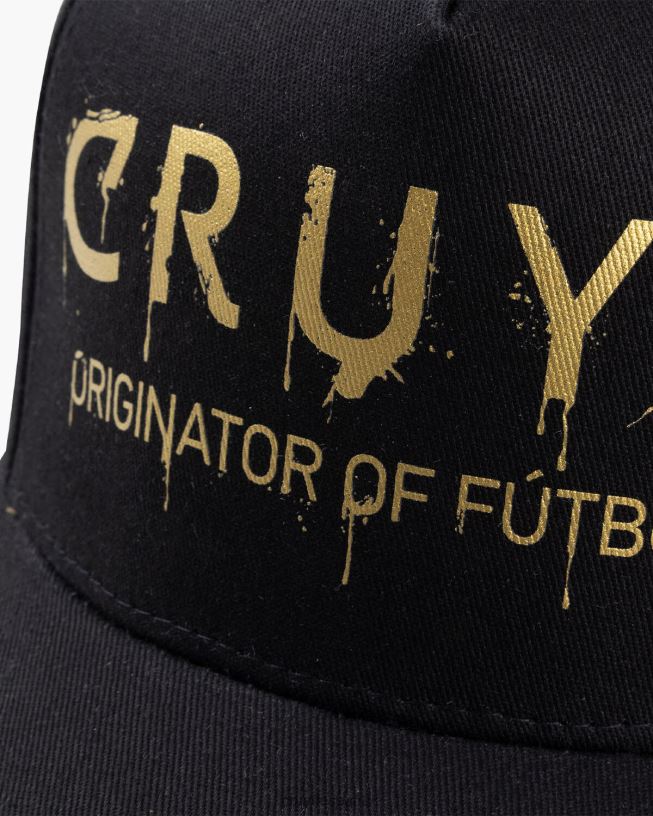 jarra de grafiti Cruyff unisexo negro D6DNB1257 gorra
