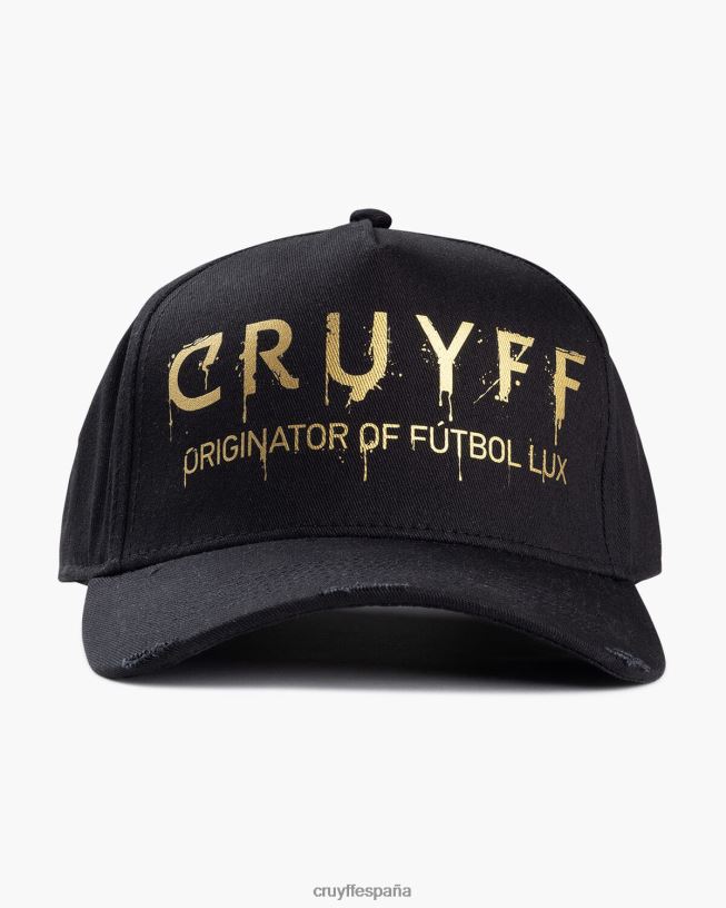 jarra de grafiti Cruyff unisexo negro D6DNB1257 gorra